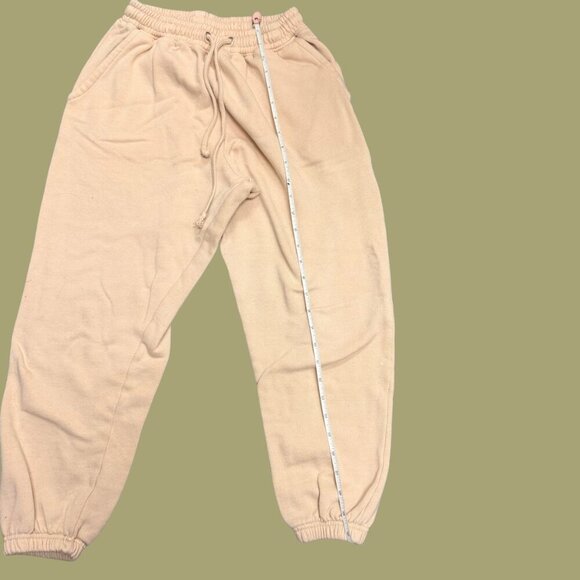 ✨ Missguided Petite Neutral Fleece-Lined Jogger Sweatpants (US 4 / UK 8) - Picture 6 of 9